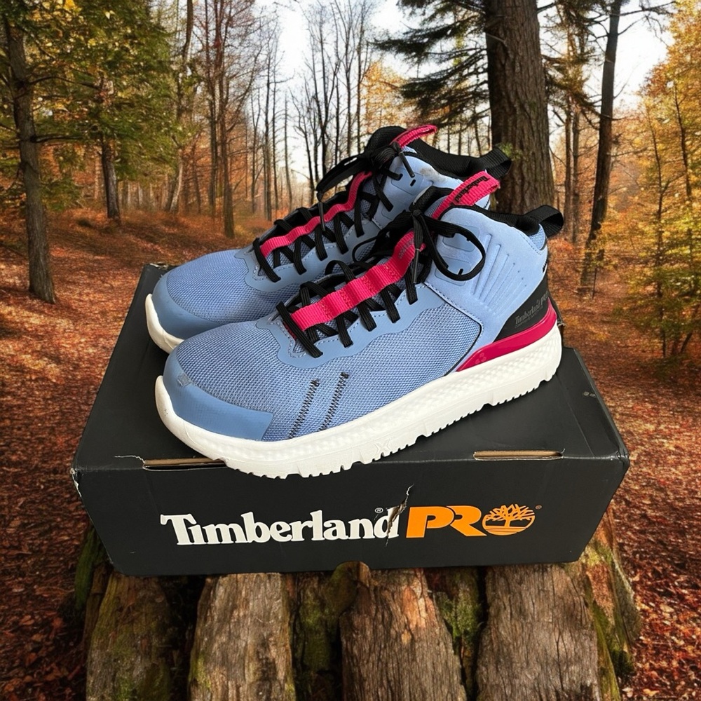 Timberland Pro Setra Composite Toe Boots Womens 7.5 Lightly Worn